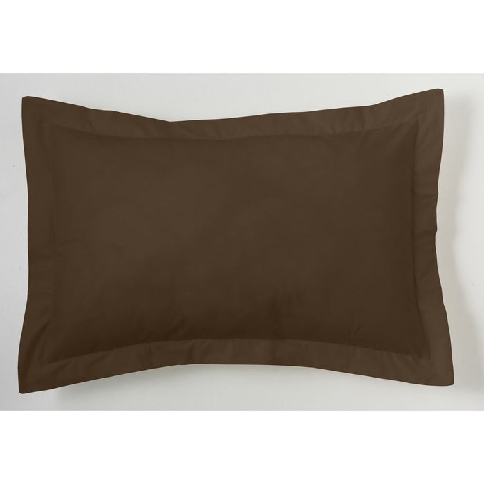 Funda de cojín Alexandra House Living Marrón Chocolate 55 x 55 + 5 cm