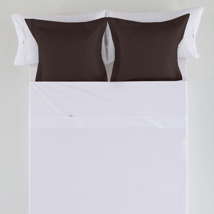 Funda de cojín Alexandra House Living Marrón Chocolate 55 x 55 + 5 cm