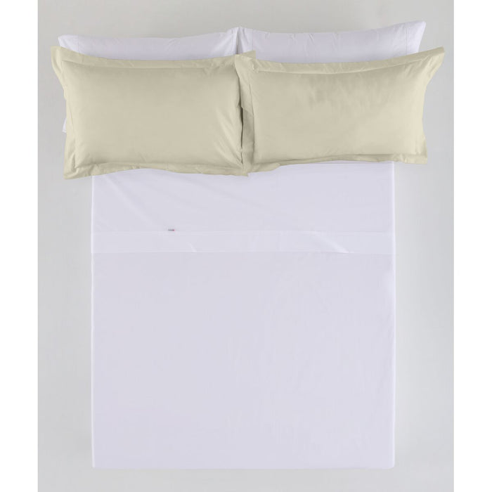 Funda de cojín Alexandra House Living Beige 55 x 55 + 5 cm