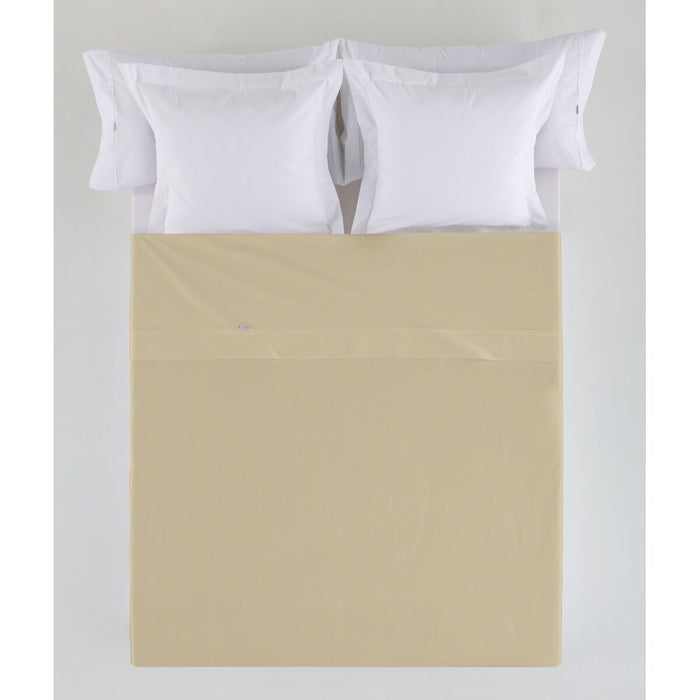 Alexandra House Living Beige Camel Top Sheet 190 x 270 cm