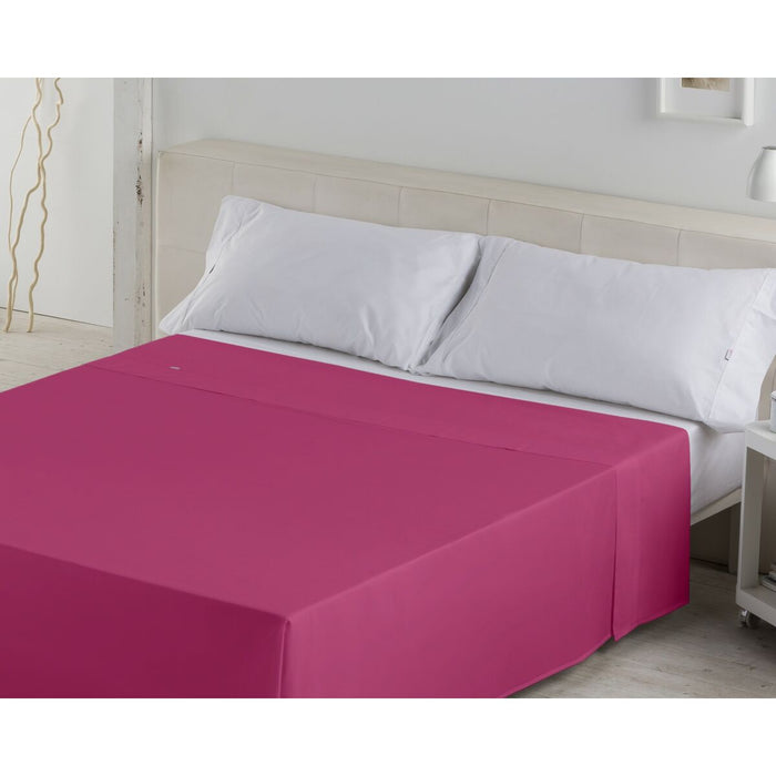 Sábana Encimera Alexandra House Living Fucsia 190 x 270 cm