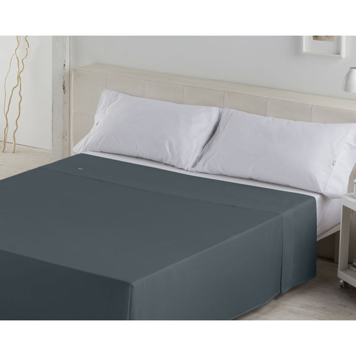 Sábana Encimera Alexandra House Living Gris 190 x 270 cm