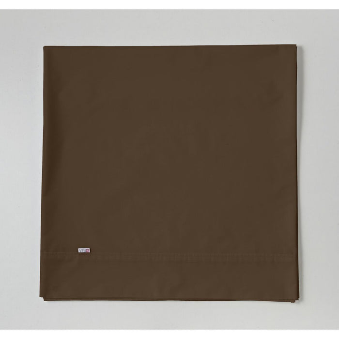 Alexandra House Living Chocolate Brown Top Sheet 240 x 280 cm