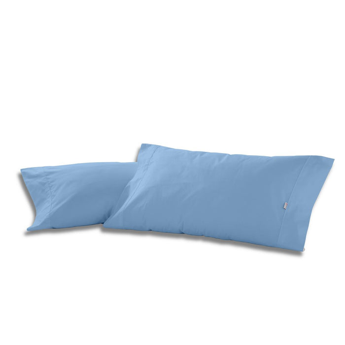 Funda de almohada Alexandra House Living Azul Claro 45 x 95 cm (2 Unidades)