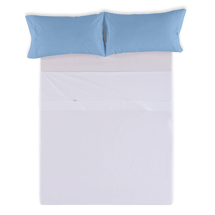 Funda de almohada Alexandra House Living Azul Claro 45 x 95 cm (2 Unidades)