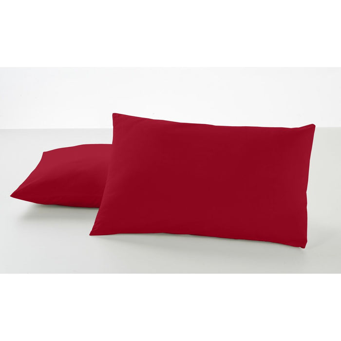 Alexandra House Living Burgundy Pillowcase 50 x 80 cm (2 Pack)