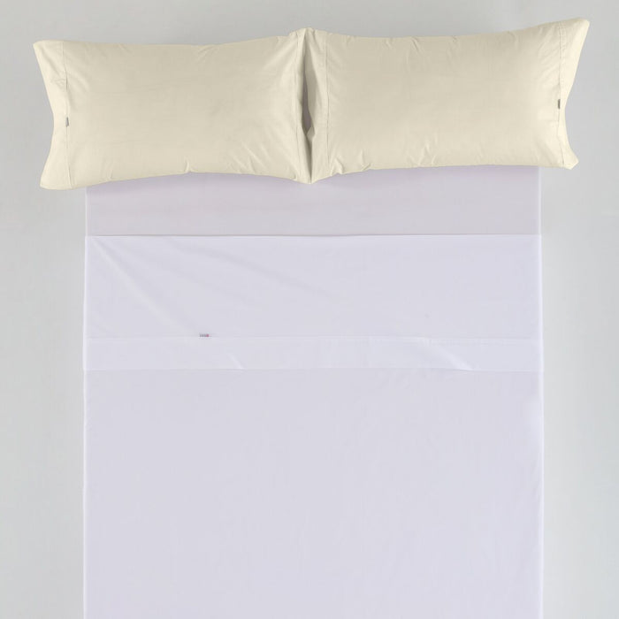 Alexandra House Living Cream Pillowcase (2 Pack)