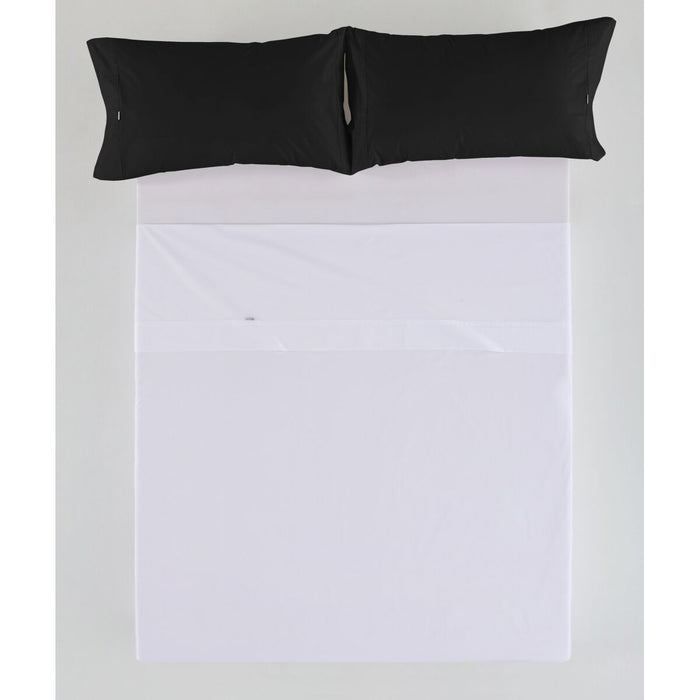 Funda de almohada Alexandra House Living Negro 45 x 95 cm (2 Unidades)