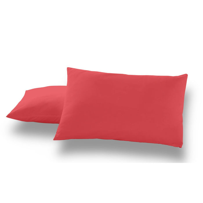 Alexandra House Living Red Pillowcase 50 x 80 cm (2 Pack)