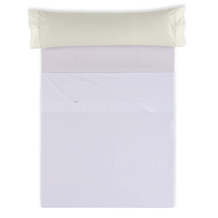 Funda de almohada Alexandra House Living Crema 45 x 125 cm