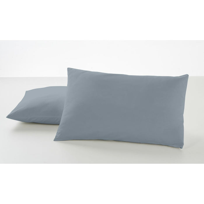 Funda de almohada Alexandra House Living Acero Gris Acero 50 x 80 cm (2 Unidades)