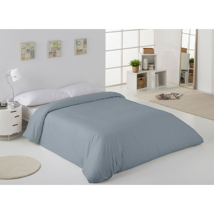 Funda Nórdica Alexandra House Living Acero Gris Acero 240 x 220 cm
