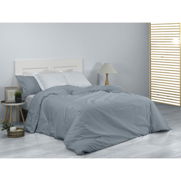 Alexandra House Living Duvet Cover Steel Grey 260 x 240 cm