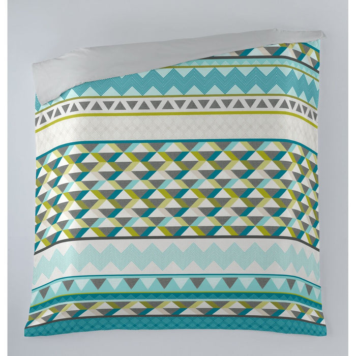 Alexandra House Living Mina Printed Duvet Cover 180 x 220 cm