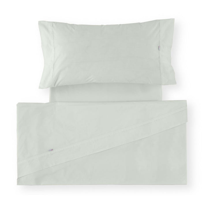 Alexandra House Living White 3-Piece Sheet Set for 150 cm Bed