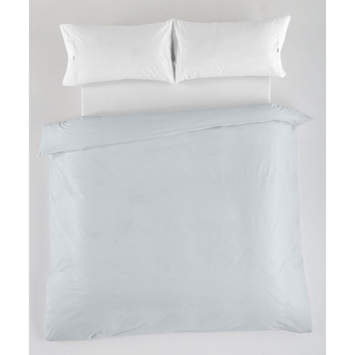 Funda Nórdica Alexandra House Living Gris Perla 220 x 220 cm