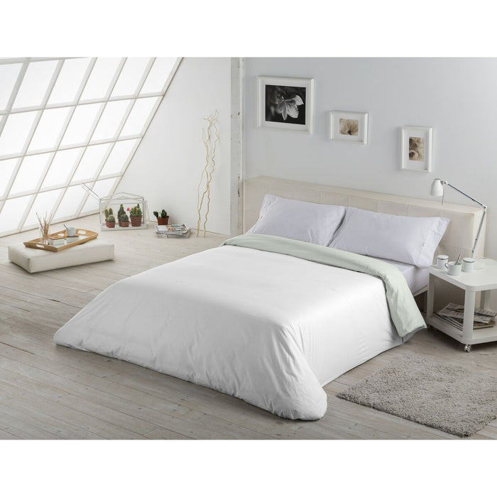 Funda Nórdica Alexandra House Living Blanco 220 x 220 cm