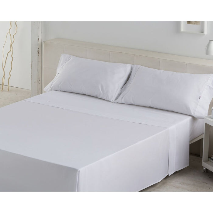 Alexandra House Living White Top Sheet 280 x 290 cm