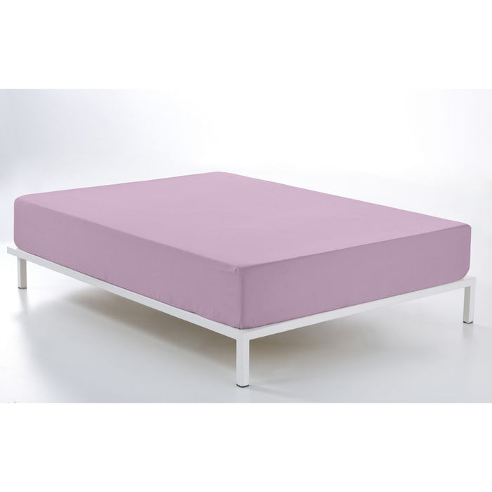 Alexandra House Living Fitted Sheet Mauve 150 x 200 cm