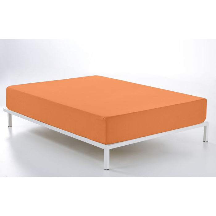 Alexandra House Living Fitted Sheet Orange 150 x 200 cm