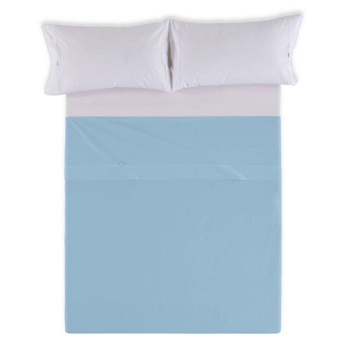 Alexandra House Living Sky Blue Top Sheet 190 x 275 cm