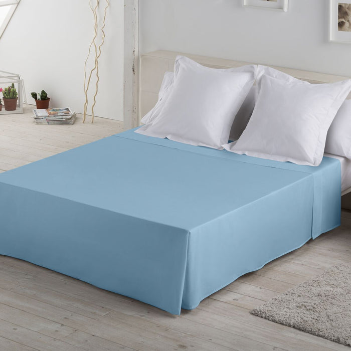 Alexandra House Living Sky Blue Top Sheet 190 x 275 cm