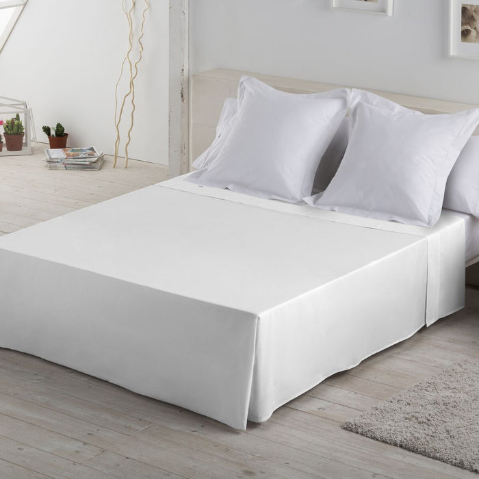 Alexandra House Living White Top Sheet 220 x 275 cm