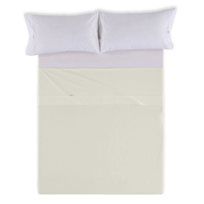 Alexandra House Living Cream Top Sheet 170 x 275 cm
