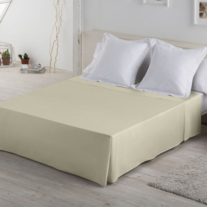 Alexandra House Living Beige Top Sheet 220 x 275 cm