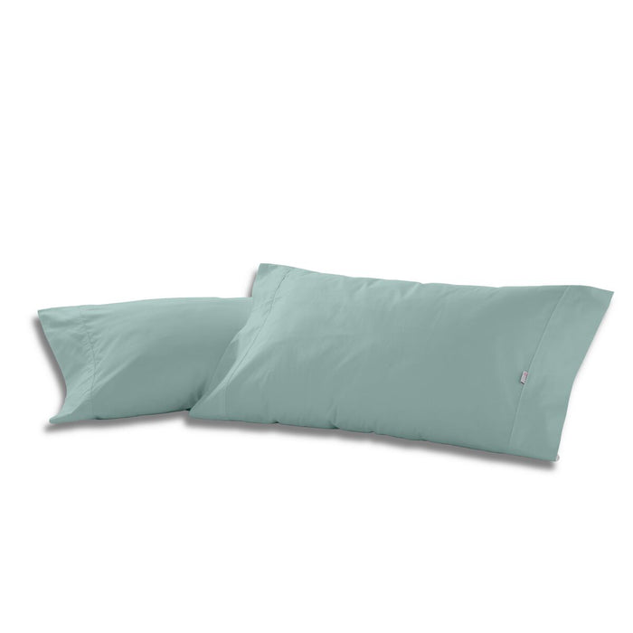 Alexandra House Living Light Green Aqua Pillowcase 45 x 95 cm (2 Pack)