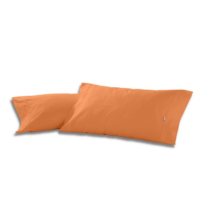 Funda de almohada Alexandra House Living Naranja 45 x 95 cm (2 Unidades)