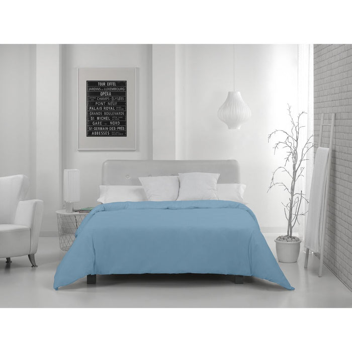 Funda Nórdica Alexandra House Living Azul Celeste 260 x 240 cm