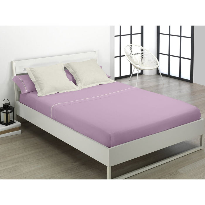Alexandra House Living Mauve Sheet Set for 135/140 cm Bed