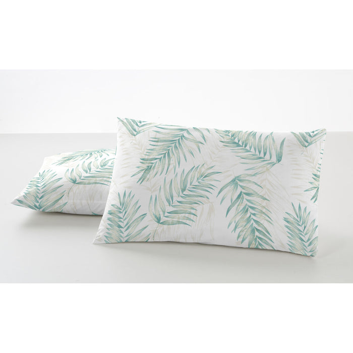 Alexandra House Living Maica Light Green Aqua Pillowcase 50 x 75 cm (2 Pack)