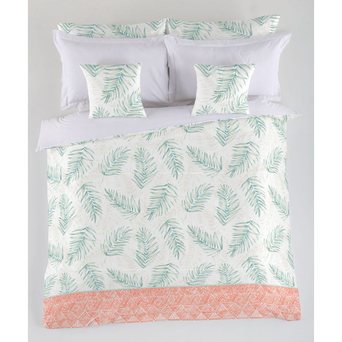 Funda Nórdica Alexandra House Living Maica Verde Claro 260 x 240 cm