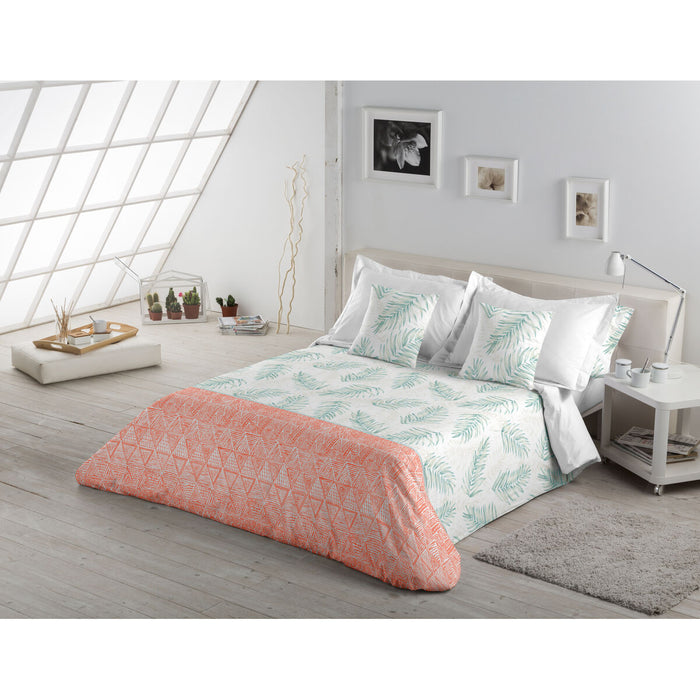 Funda Nórdica Alexandra House Living Maica Verde Claro 260 x 240 cm
