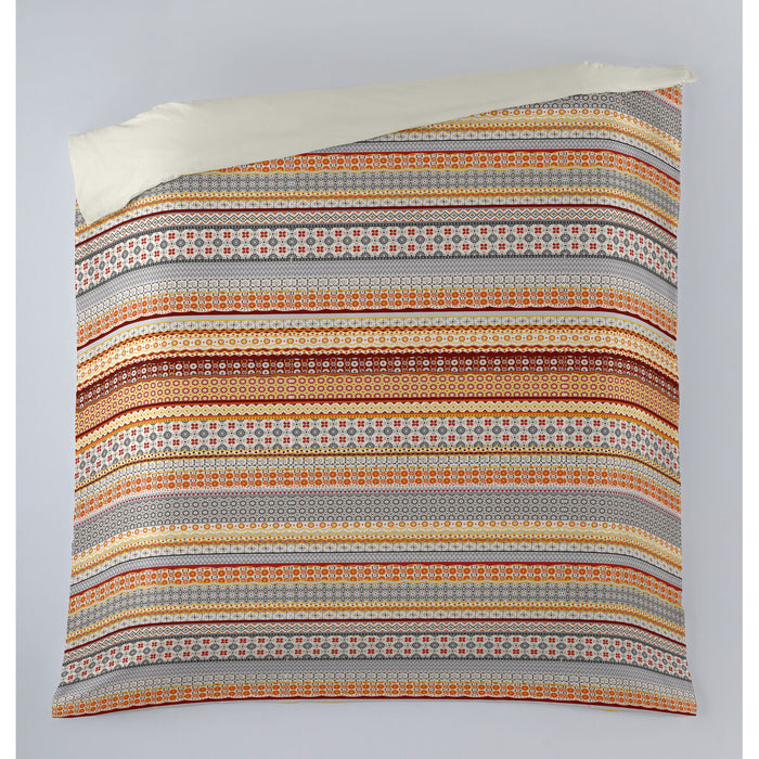 Funda Nórdica Alexandra House Living Siena Ocre 140 x 200 cm