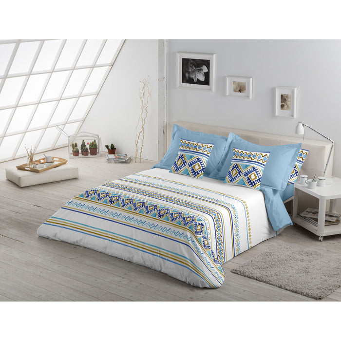 Funda de cojín Alexandra House Living Azul 4 Piezas 2 Unidades