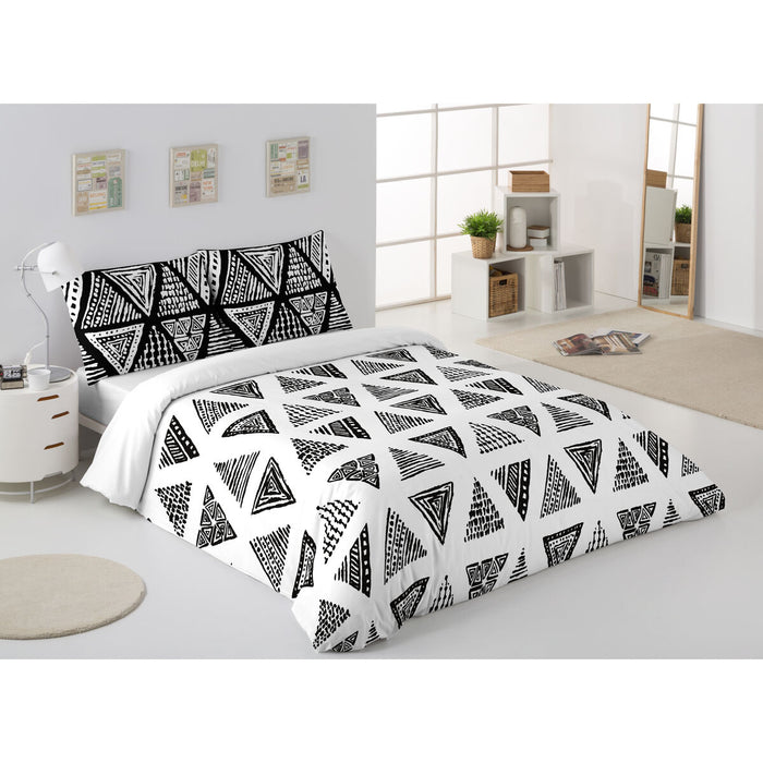 Alexandra House Living Yaqui Black Pillowcase 50 x 75 cm (2 Pack)