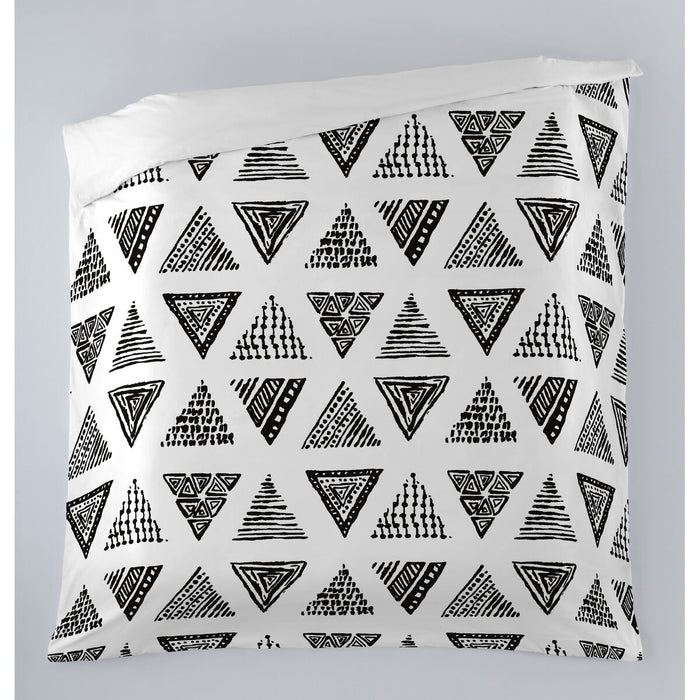 Funda Nórdica Alexandra House Living Yaqui Negro 200 x 200 cm