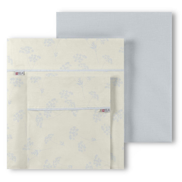 Alexandra House Living Estelia Warm White Sheet Set 160 Bed 4 Pieces