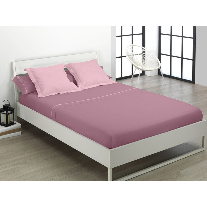 Alexandra House Living Magenta Sheet Set, 150 cm Bed
