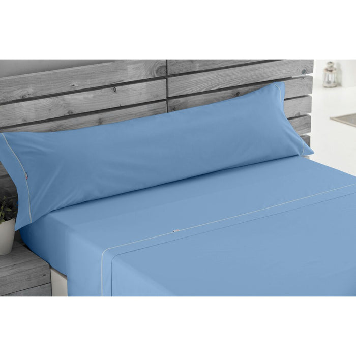 Alexandra House Living Light Blue Sheet Set 150 Bed 4 Pieces
