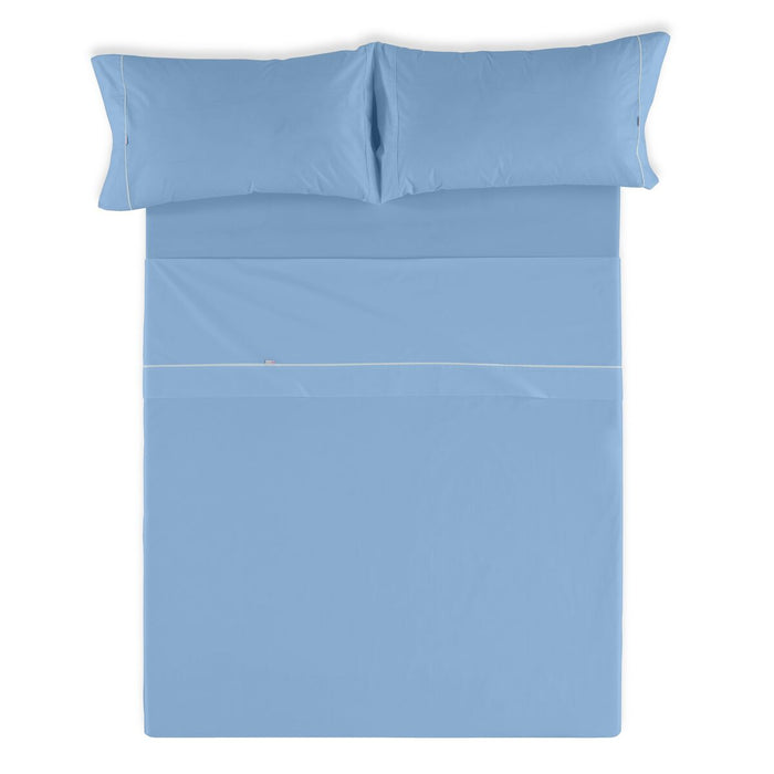 Alexandra House Living Light Blue Sheet Set 180 Bed 4 Pieces