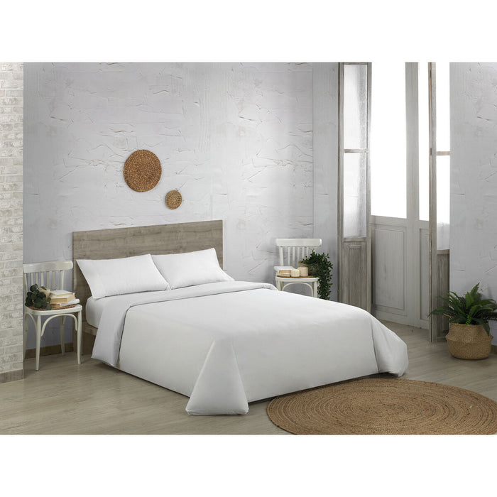 Alexandra House Living Qutun White Duvet Cover Set, 150 cm Bed, 4 Pieces