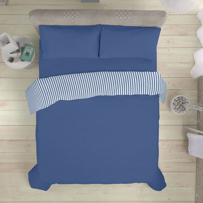Alexandra House Living Duvet Cover Lira Blue 220 x 220 cm