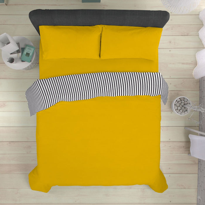 Alexandra House Living Mustard Duvet Cover 150 x 220 cm