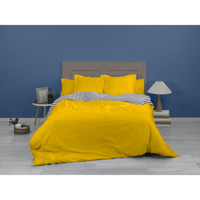 Alexandra House Living Mustard Duvet Cover 150 x 220 cm