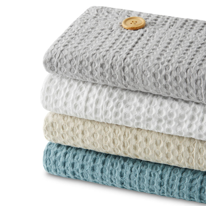 Funda de cojín Alexandra House Living Gris Perla 50 x 50 cm