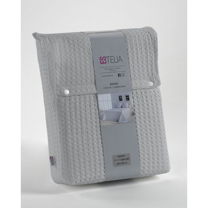 Colcha Alexandra House Living Banús Gris Perla 180 x 290 cm